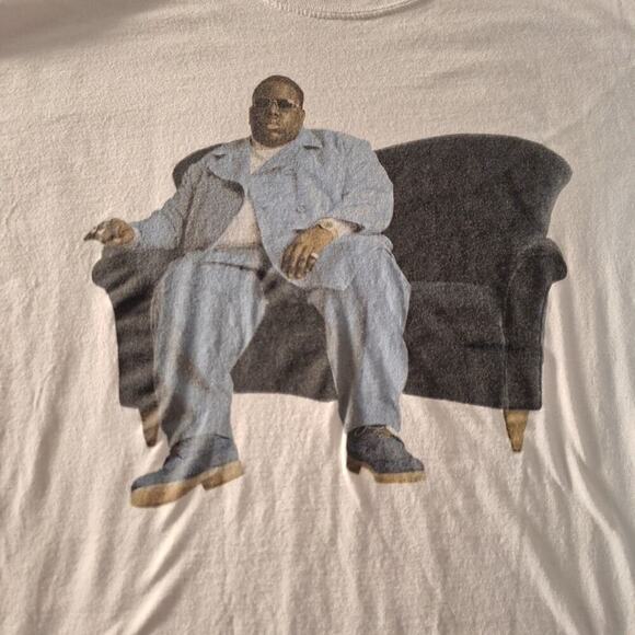 The Notorious B.I.G T-Shirt 2XL Cotton Rap Hip Hop White - Picture 2 of 6